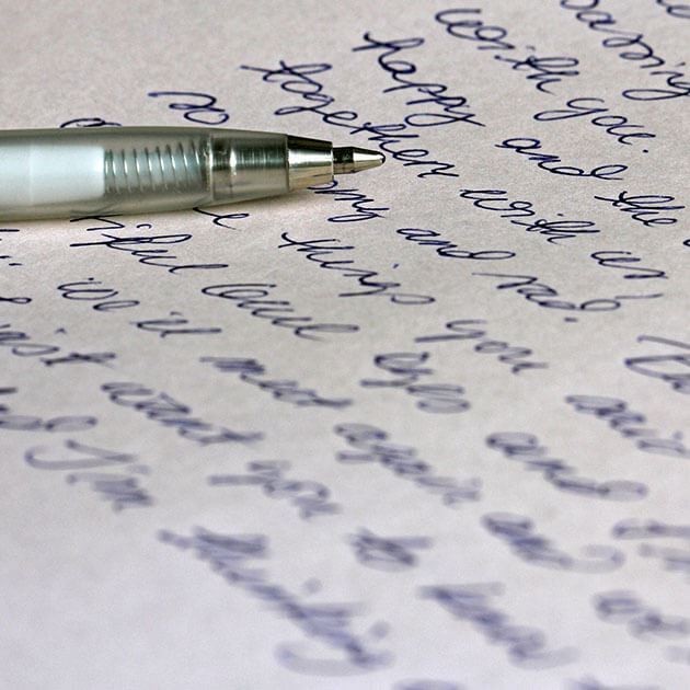 Notarizing a handwritten document? Stick to Notary basics and you’ll be fine